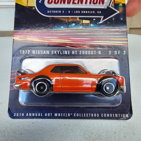 Hot Wheels 2022 Collectors Convention 1972 Nissan Skyline HT 2000GT-R 01055/6200 - Picture 8 of 10